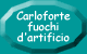 Fuochi d'artificio a Carloforte - Un simpatico effetto pirotecnico